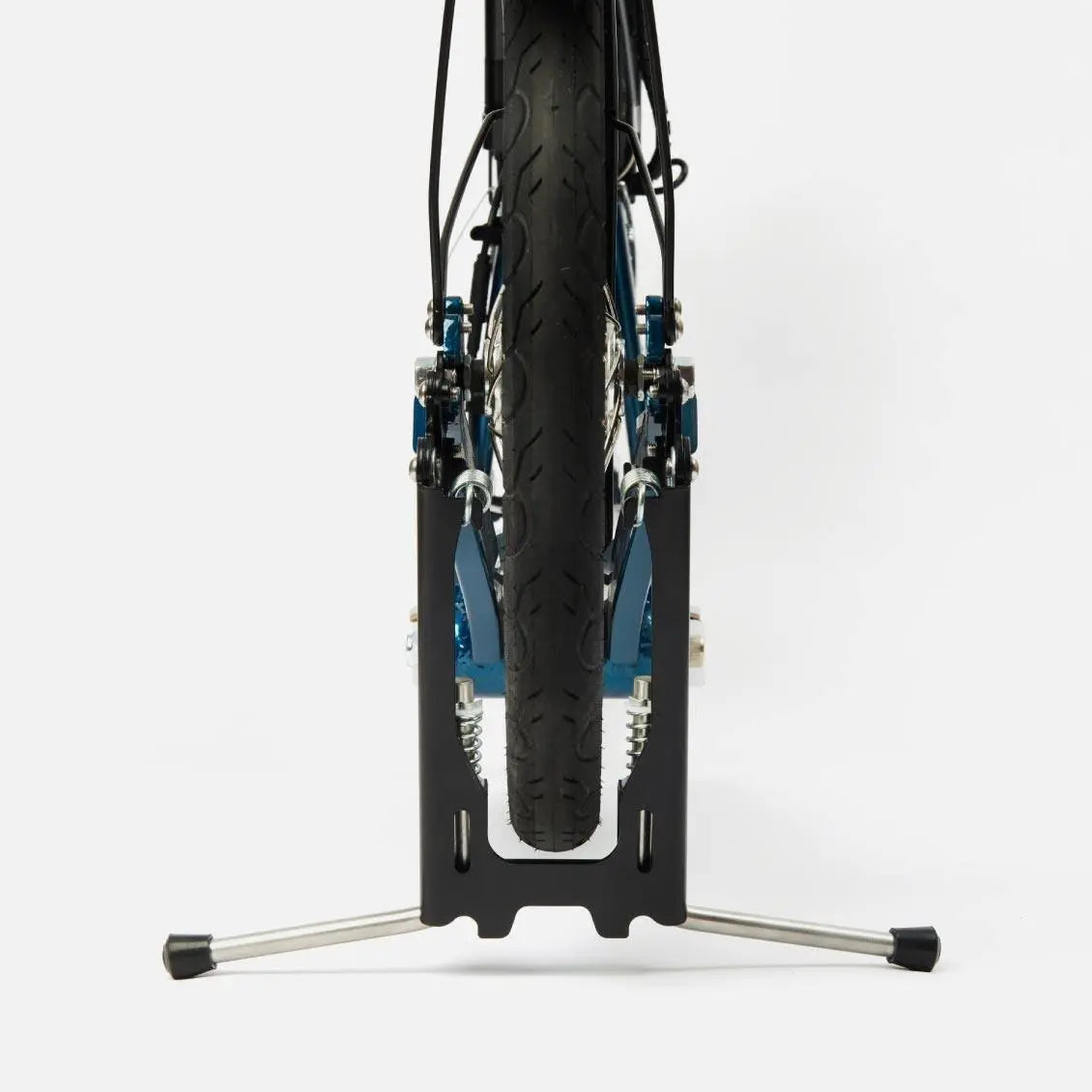 Rear-mounted SwiftyONE scooter kickstand