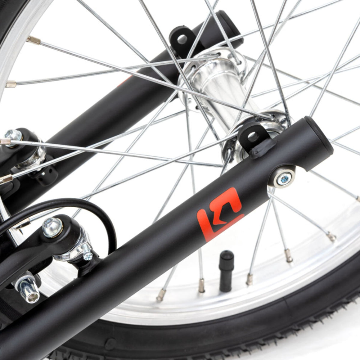 KOSTKA Hill Fun base scooter detail 3; saddle-equipped version may differ